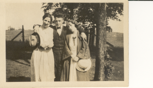 Lew & Marion & Ethel Sherwood